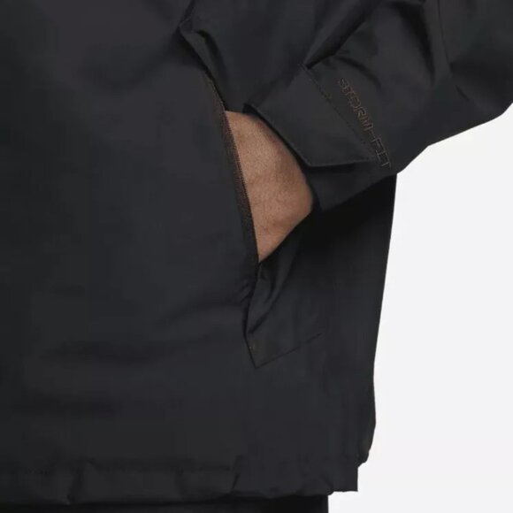 Nike NSW Storm-FIT Legacy Hooded Shell Jacket Black Men's Sz M NEW DM549… - Picture 3 of 5